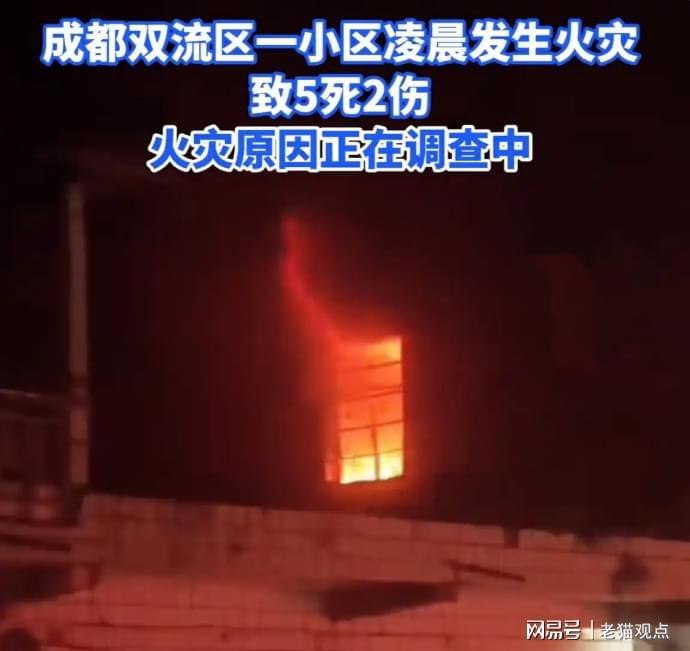 开云在线开户-5死2伤！成都一小区深夜突发大火，死者身份流出，知情者含泪发声